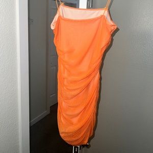 Orange dress